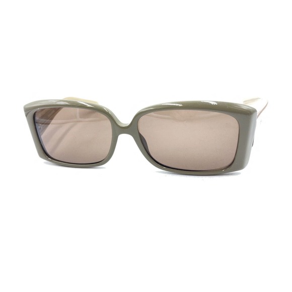 Cinzia Designs Luxe B Olive Green Brown Sunglasses Brown Lens 57-15 125 Women - Picture 14 of 16